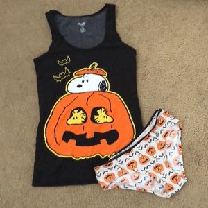 Halloween Snoopy PJ set
